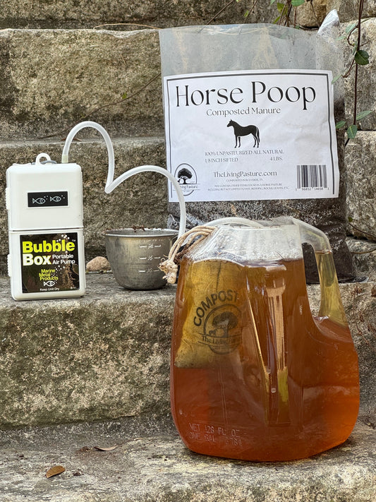 How to Brew Horse Poop Compost Tea for Healthier Soil