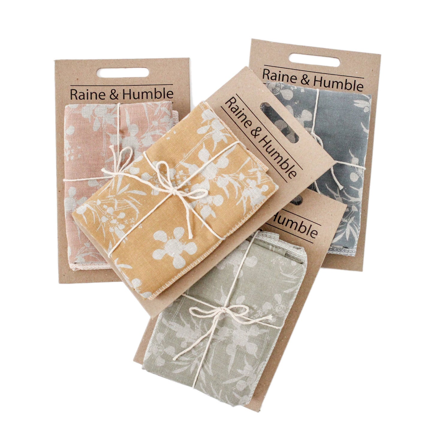 Raine & Humble - Myrtle Tea Towel set of 2 - Slate