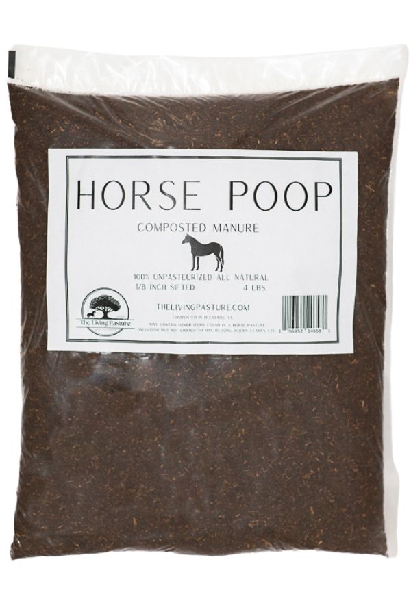 Horse Poop: Composted Manure Soil Amendment