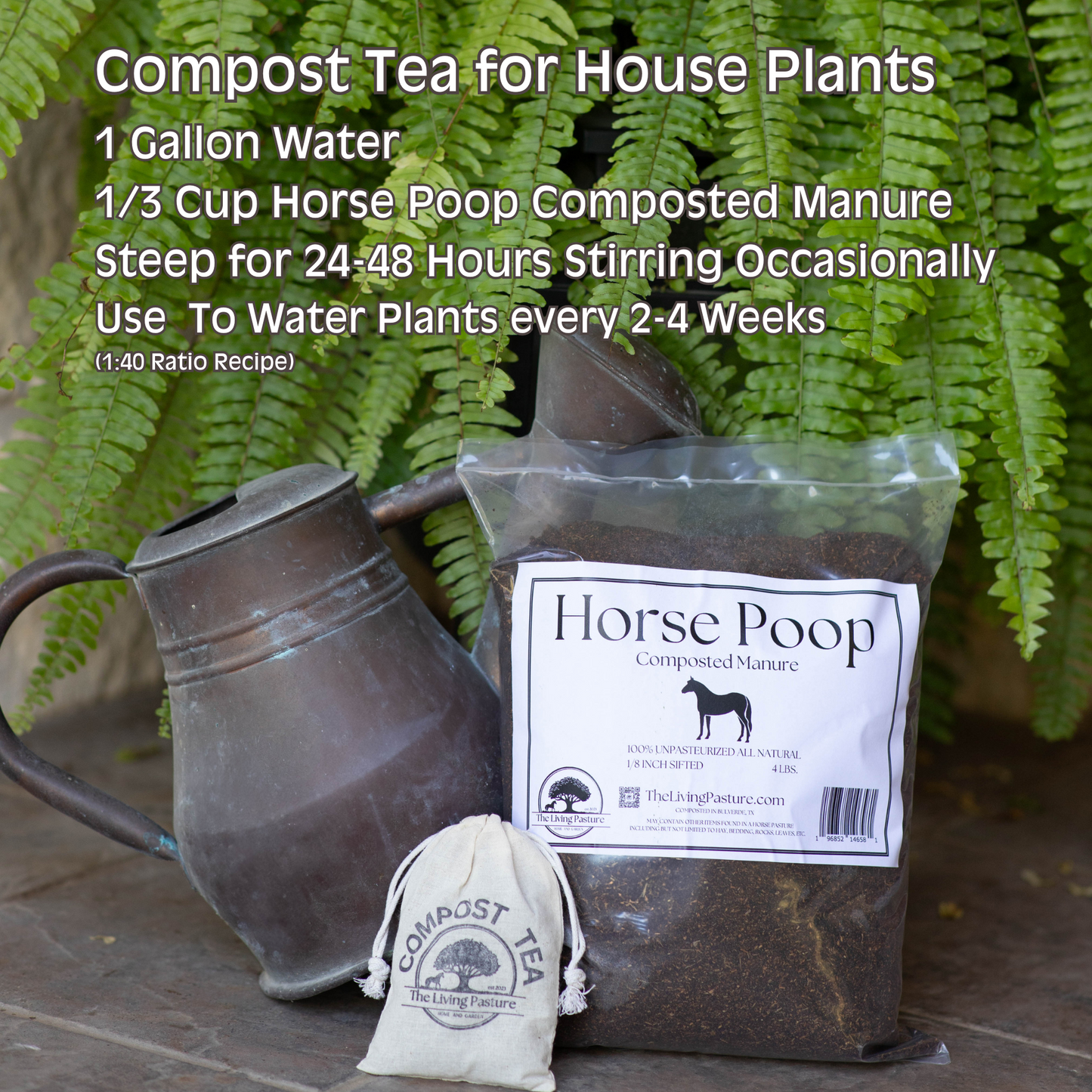 Horse Poop: Composted Manure Soil Amendment