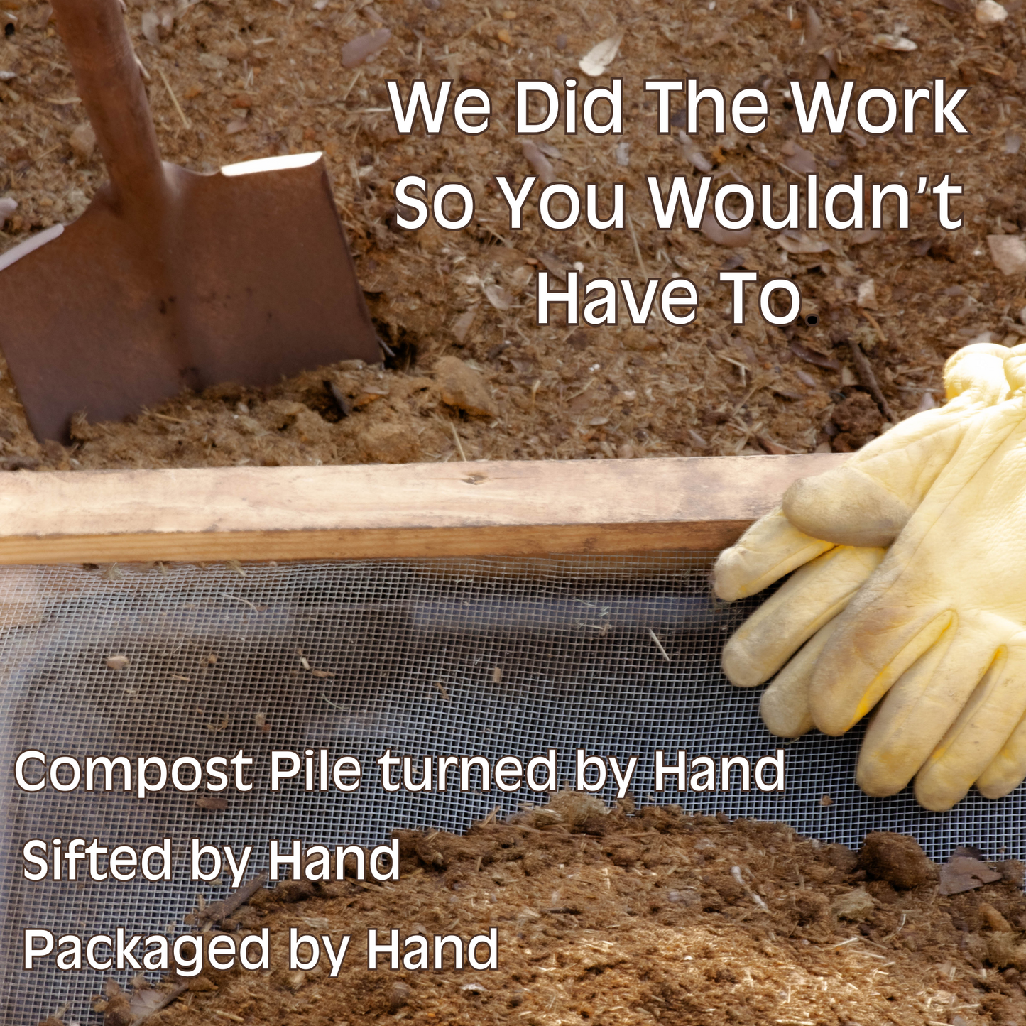 Horse Poop: Composted Manure Soil Amendment