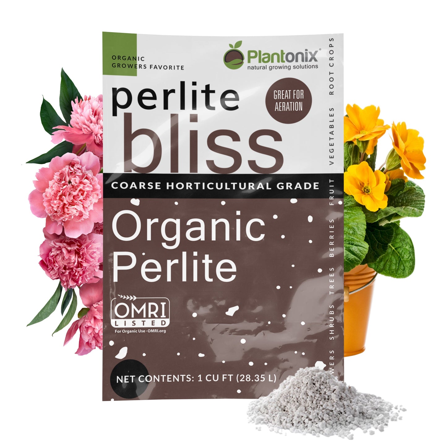 Perlite Bliss Premium Horticultural Grade Perlite Plantonix