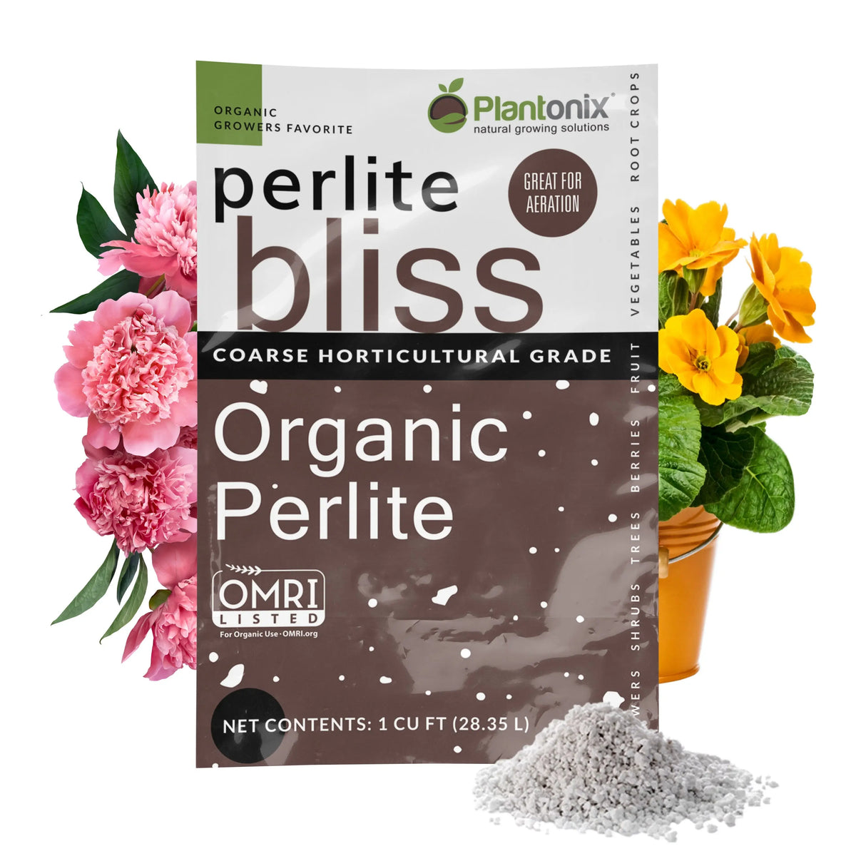 Perlite Bliss Premium Horticultural Grade Perlite Plantonix