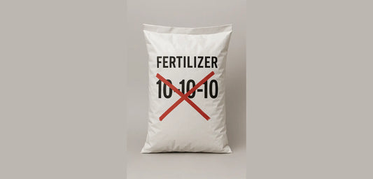 Why Our Products Don't Have the Typical Fertilizer Ratio on the Packaging....And Why That's a Good Thing for Your Garden The Living Pasture