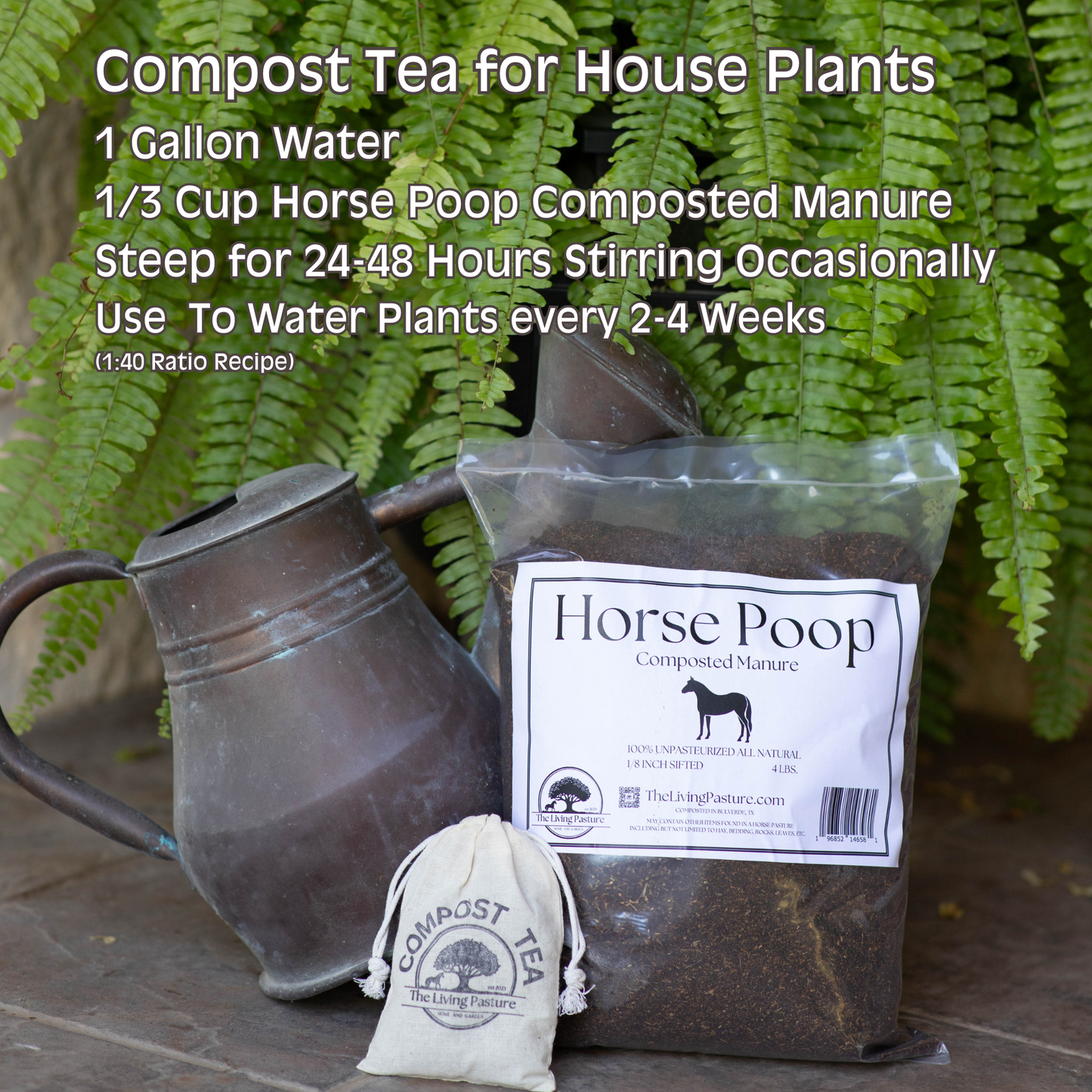 Horse Poop:  Composted Manure Fertilizer