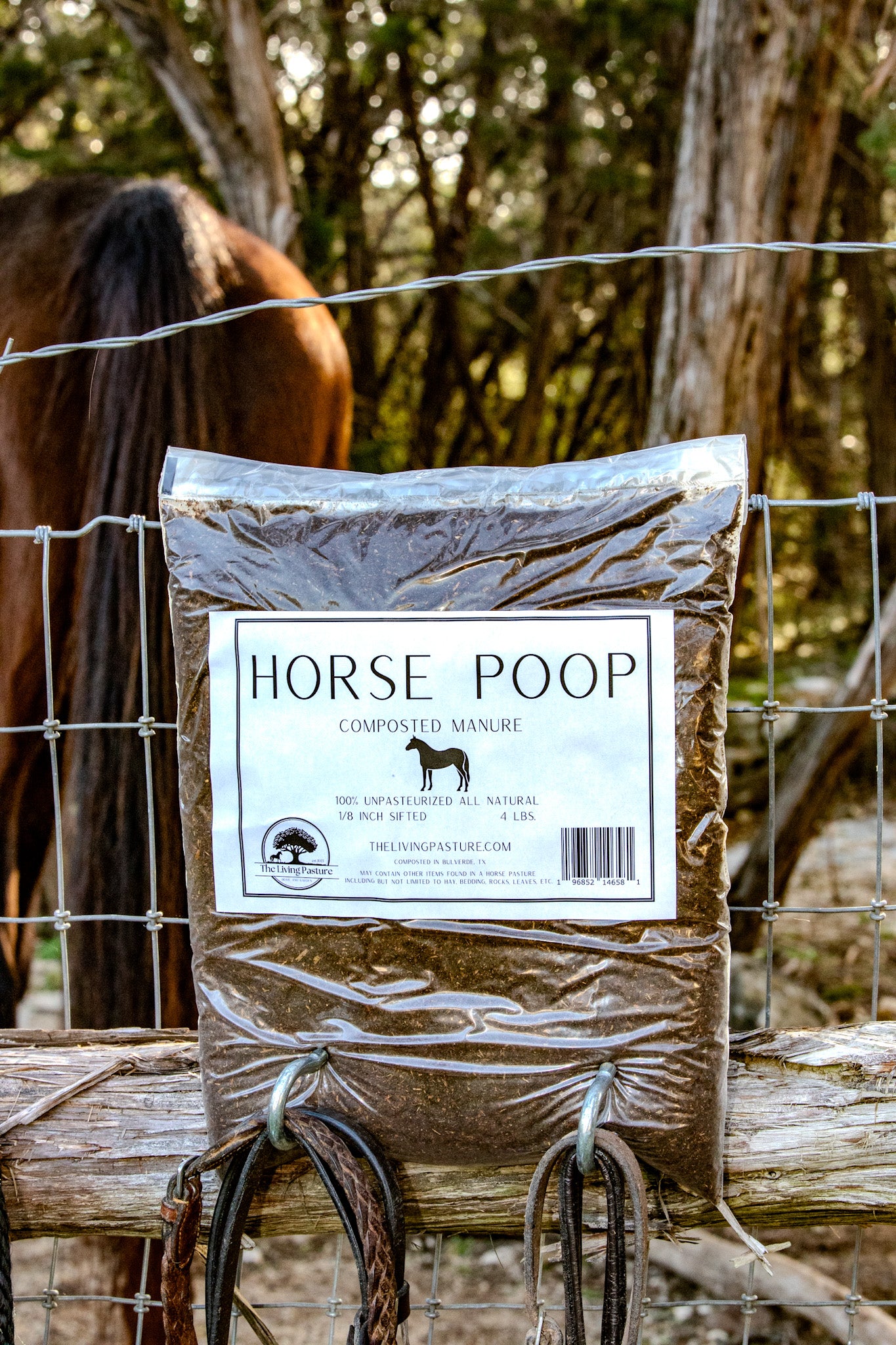 Horse Poop:  Composted Manure Fertilizer