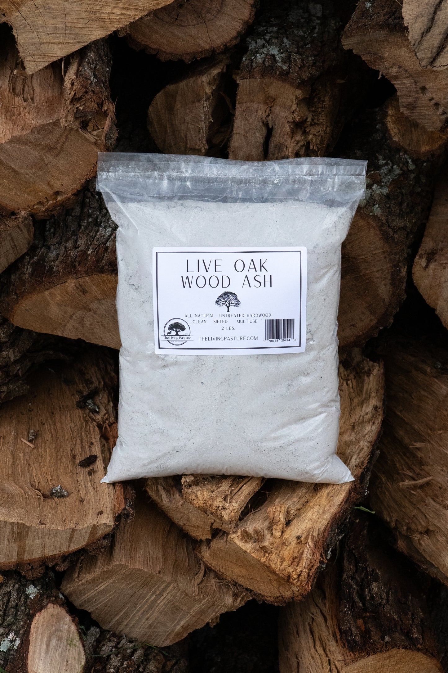 Live Oak Wood Ash