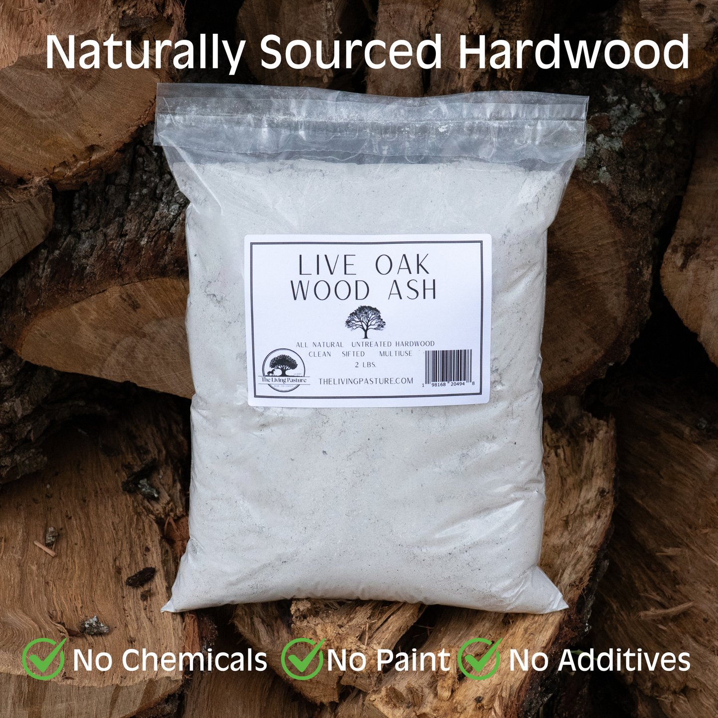 Live Oak Wood Ash