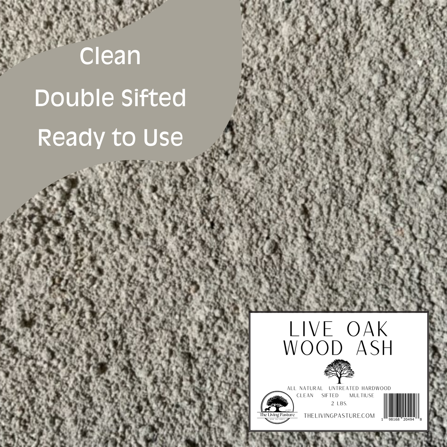 Live Oak Wood Ash